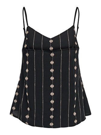 ONLVIANA SINGLET PTM Kadın Siyah Bluz - 15346755