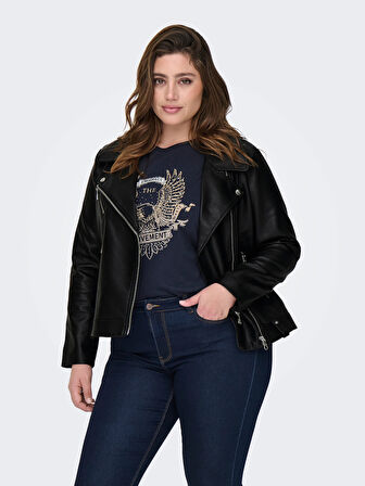 15243786 CARVERA FAUX LEATHER BIKER OTW