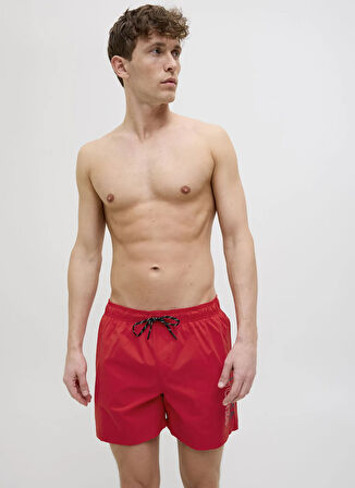 Jack & Jones Kırmızı Erkek Şort Mayo 12272799_JPSTMAUI JJSWIM DOUBLE LOG