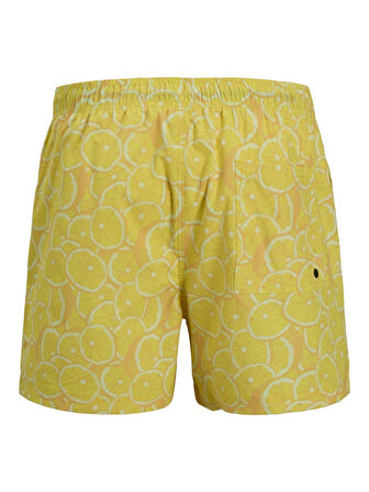 Jack & Jones JPSTMAUI JJSWIM Erkek Desenli Deniz Şortu - Hızlı Kuruyan Kumaş 