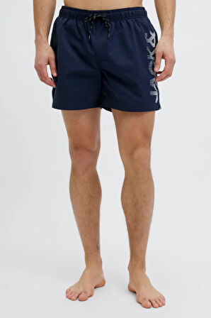 Jack & Jones JPSTMAUI JJSWIM SPLICE LOGO AKM SN Erkek  Lacivert Şort