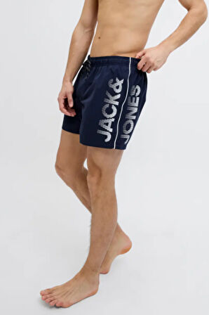 Jack & Jones JPSTMAUI JJSWIM SPLICE LOGO AKM SN Erkek  Lacivert Şort
