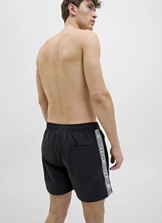 Jack & Jones Siyah Erkek Şort Mayo 12272879_JPSTMAUI JJSWIM TAPE AKM