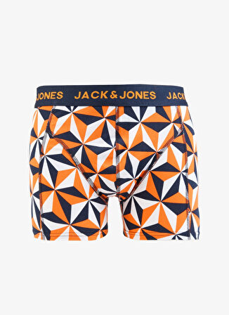 Jack & Jones Turuncu Erkek Boxer 12276167_JACGEOMETRIC GEMS TRUNK TR