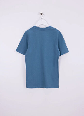 Jack & Jones Baskılı Mavi Erkek Çocuk T-Shirt 12269975
