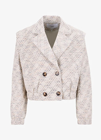 Yas Krem Kadın Mont YASACTO LS JACKET