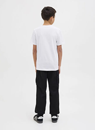 Jack & Jones Baskılı Beyaz Erkek Çocuk T-Shirt 12269922