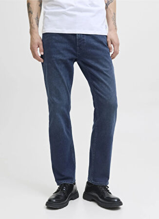Jack & Jones Normal Bel Normal Mavi Erkek Denim Pantolon 12276482_JJICLARK JJORIGINAL SQ 260