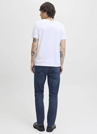 Jack & Jones Normal Bel Normal Mavi Erkek Denim Pantolon 12276482_JJICLARK JJORIGINAL SQ 260