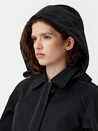 Only Kadın Kapüşonlu Baharlık Parka Ceket - 15342077