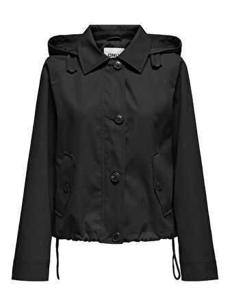 Only Kadın Kapüşonlu Baharlık Parka Ceket - 15342077