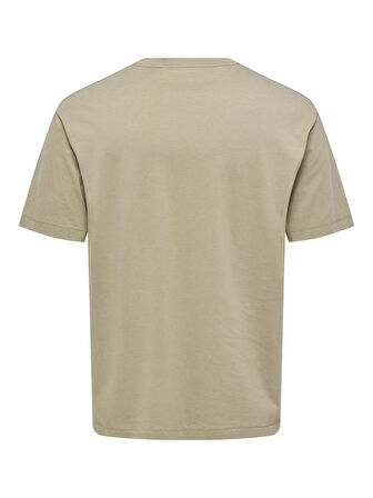 ONSBLAKE RLX SS TEE ART Erkek Gri T-Shirt - 4750422