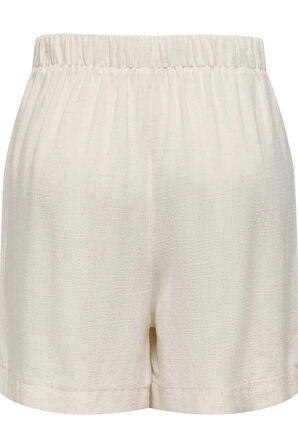 ONLSIESTA HW LINEN BL SHORTS PNT 