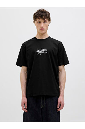 Jack & Jones 12276784 Joralmerıa Brandıng Tee Ss Crew Neck Erkek T-Shirt
