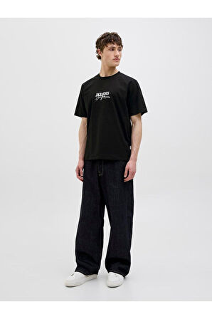 Jack & Jones 12276784 Joralmerıa Brandıng Tee Ss Crew Neck Erkek T-Shirt