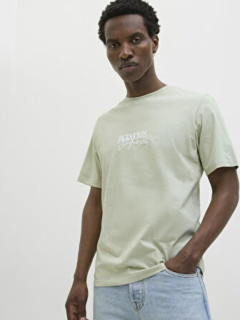 Jack Jones Almerıa Brandıng Regular Fit Erkek Tişört 12276784