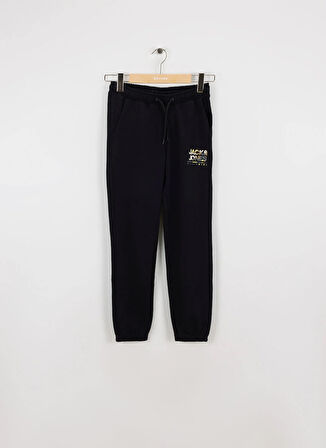 Jack & Jones Ankle Paça Siyah Erkek Çocuk Eşofman Altı 12276604