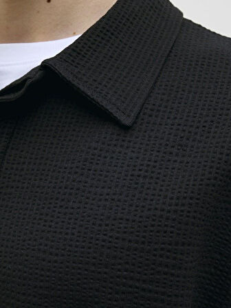 Jack Jones Sago Textured Erkek Polo Yaka Tişört 12276735