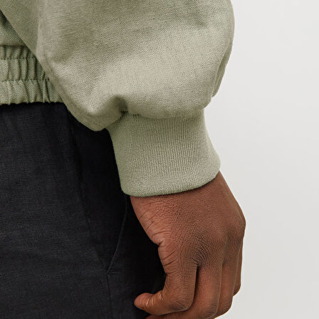 Jack Jones Ceket Blaleister Linen Blend Bomber