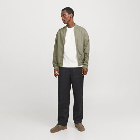 Jack Jones Ceket Blaleister Linen Blend Bomber