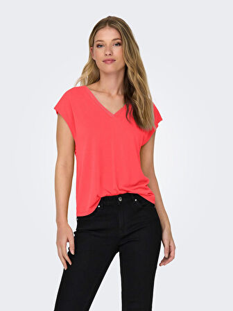Only Onlfree Life S/S Modal Stitch Top Jrs Kadın T-shirt 15285624