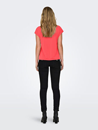 Only Onlfree Life S/S Modal Stitch Top Jrs Kadın T-shirt 15285624