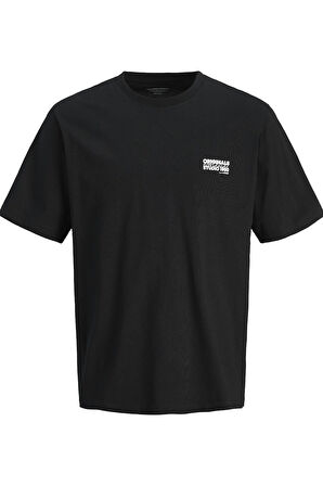 JORVESTERBRO BACK TEE SS CREW NECK SİYAH
