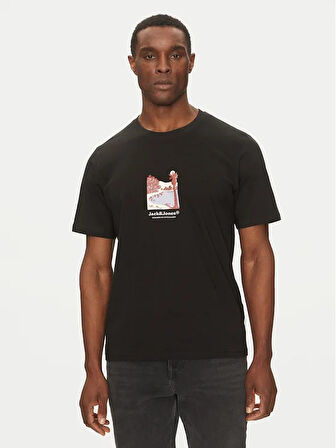 Jack&Jones Jorsplit Graphic Front Tee Erkek T-shirt 12273000
