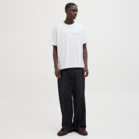 Jack Jones Tişört Split Back Crew Neck