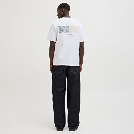 Jack Jones Tişört Split Back Crew Neck