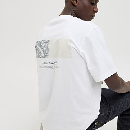 Jack Jones Tişört Split Back Crew Neck