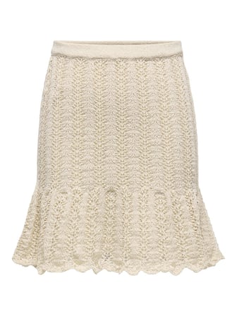 ONLERIN LIFE MW SKIRT KNT Kadın Birch Etek - 15341577