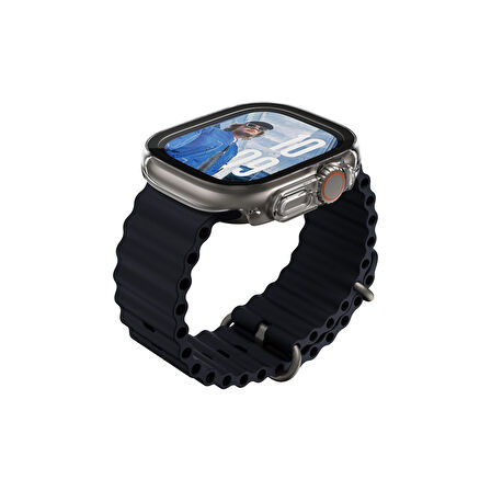 PanzerGlass Apple Watch Ultra 2/Ultra Full Body Slim - Şeffaf