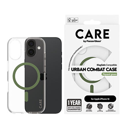 CARE Flagship Yeşil w. MagSafe iPhone 16