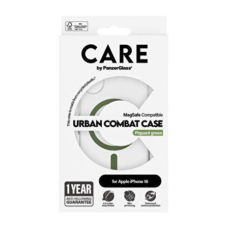 CARE Flagship Yeşil w. MagSafe iPhone 16