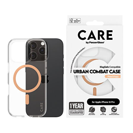 CARE Flagship Şeftali w. MagSafe iPhone 16 Pro