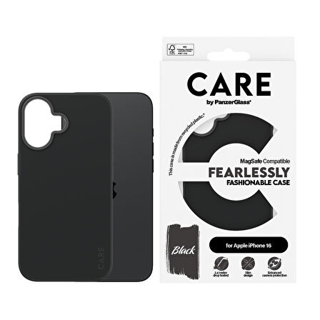 CARE Fashion Siyah w. MagSafe iPhone 16