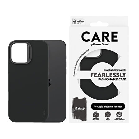 PanzerGlass CARE Fashion MagSafe iPhone 16 Pro Max - Siyah