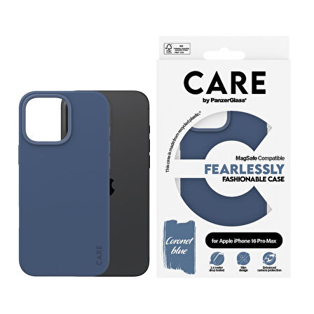 CARE by PanzerGlass iPhone 16 Pro Max Fashionable MagSafe - Mavi Kılıf