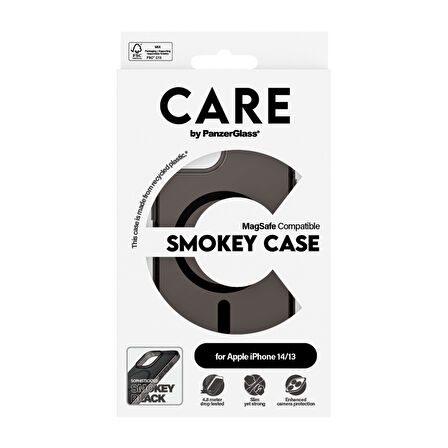 CARE by PanzerGlass® Amiral Serisi Urban Combat iPhone 14 | 13 Kılıf - Siyah
