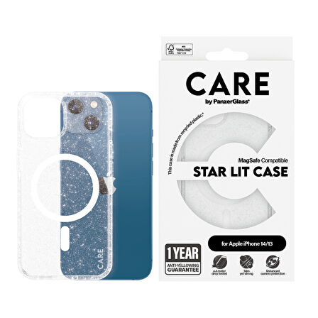 CARE by PanzerGlass® Amiral Serisi Urban Combat Yıldız Işığı iPhone 14 | 13 Kılıf - Beyaz