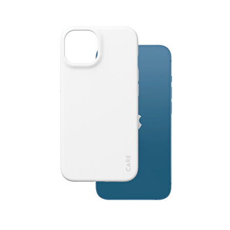 CARE by PanzerGlass® Moda Serisi Beyaz Orkide iPhone 13 | 14 Kılıf - Beyaz