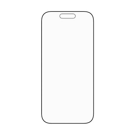 PanzerGlass® Stealth Siyah Çerçeveli Ekran Koruyucu iPhone 17 | iPhone 16 Pro | Ultra-Geniş Uyumlu | Fastfit in-a-box