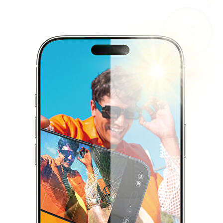 PanzerGlass Anti-Reflective Armor iPhone 17 Pro Max Çerçeve Aparatlı Armor Ekran Koruyucu