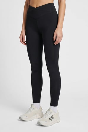 Hummel Slim Fit Yüksek Bel Tayt Kadın TAYT 230453-2001 SİYAH