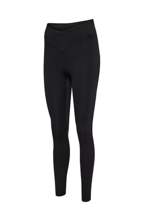 Hummel Slim Fit Yüksek Bel Tayt Kadın TAYT 230453-2001 SİYAH