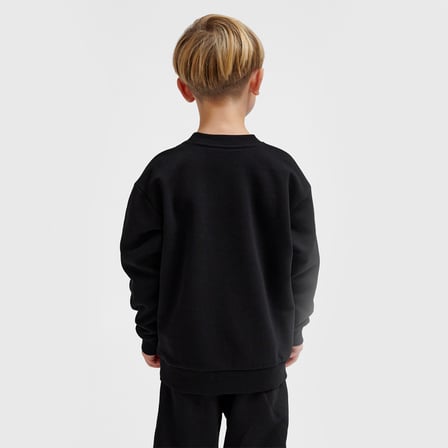 Hummel Loose Çocuk Siyah Sweatshirt