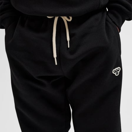 Hummel Loose Çocuk Siyah Eşofman Altı
