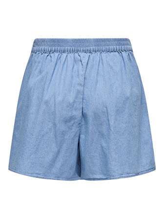 ONLNOVA AZURE YASMIN SHORTS PTM Kadın Mavi Şort - 15343206