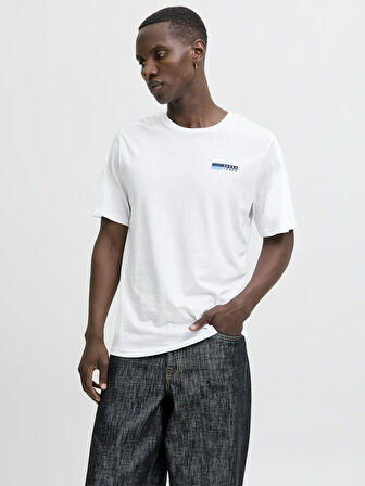 Jack Jones Corp Logo Erkek Tişört 12277925